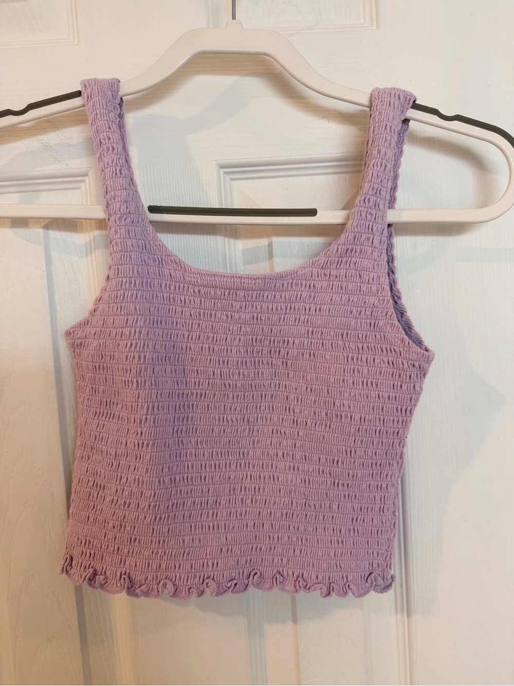 Hollister  Lavender Smocked Tank Top - Women